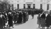 The Public Waiting In Line To Shake Hands With The President Warren Harding History - Item # VAREVCHISL040EC821
