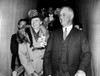 Eleanor Roosevelt And President Franlin D. Roosevelt Attend Easter Services At St. Thomas Episcopal Church History - Item # VAREVCPBDFRROCS007