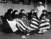 Patriotic Elderly Immigrant Women Making A Flag During World War I. They Are From Eastern Europe Countries Of Hungary History - Item # VAREVCHISL034EC660