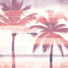 Beachscape Palms Iii Pink Purple Poster Print by Michael Mullan - Item # VARPDX36333
