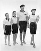 Jantzen Sportswear Presented The Summer Wear As 'Regimental Stripes' For The Whole Family. 1957. Csu ArchivesEverett Collection History - Item # VAREVCCSUA001CS306