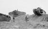 Us Army Officers Observe A Tank Demonstration History - Item # VAREVCHISL002EC260