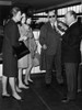 Ingrid Bergman And Her Ex-Husband Italian Film Director Roberto Rossellini At Rome Airport. April 5 History - Item # VAREVCCSUB001CS327