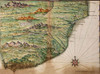 Portuguese Map Showing Detailed Views Of The South Eastern Tip Of AfricaFrom A 1630 Atlas. History - Item # VAREVCHISL001EC048