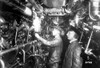 Engine Room Of An Oil-Burning German Submarine. World War I. Ca. 1914-18. History - Item # VAREVCHISL034EC643