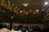 President Barack Obama Waves To The Audience After Speaking At Symphony Hall History - Item # VAREVCHISL039EC716