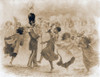 African Americans Dancing In Front Of A Uniformed Band In Washington History - Item # VAREVCHISL007EC216