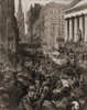 Chaotic Scene On Wall Street History - Item # VAREVCHISL008EC032