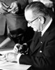 President Lyndon Johnson Signing The 1964 Civil Rights Bill. July 2 History - Item # VAREVCCSUA000CS704