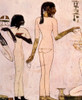 Painting Of Serving Maidens From The Tomb Of Rekhmire In Thebes History - Item # VAREVCS4DEGYPEC008