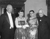 President And Mamie Eisenhower With Indira Gandhi And Jawaharlal Nehru. Nehru Gave A Dinner In Honor Of The President And First Lady At The Indian Embassy On Dec. 19 History - Item # VAREVCHISL039EC024