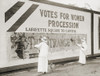 Women Suffragists Cover A Billboard To Advertise Their Washington History - Item # VAREVCHISL017EC187