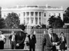 President John Kennedy In Front Of The White House. He Is Taking A Short Walk To His Helicopter. Oct. 15 History - Item # VAREVCCSUA001CS274