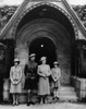 British Royal Family. From Left Future British Queen Princess Elizabeth History - Item # VAREVCPBDQUELEC104