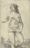 Development Of The Fetus. Female Figure With Womb Exposed Displaying A Fetus From Adriaan Van De Spiegel'S History - Item # VAREVCHISL015EC235