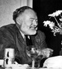 Ernest Hemingway Drinks Wine And Coffee At A Restaurant In Genoa History - Item # VAREVCPBDERHECS001