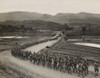 World War Ii. Chinese Soldiers Marching On The Burma Road Toward The Fighting Lines On The Salween River Front. In May 1944 History - Item # VAREVCHISL019EC108