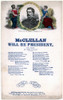 General George B. Mcclellan. 'Mcclellan Will Be President' History - Item # VAREVCHCDLCGCEC752