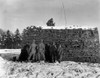 U.S. Radar Equipment On A Pile Of Bricks During The Battle Of The Bulge. It Was Used To Guide Supply Planes To Bastogne History - Item # VAREVCHISL037EC181
