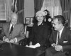 President Dwight Eisenhower Meeting With Prince Rainer And Princess Grace Of Monaco. Oct. 11 History - Item # VAREVCHISL038EC626