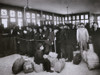Ellis Island Provided New Immigrants With Services To Prevent Their Exploitation By Dishonest Moneychangers. The Money Exchange Converted Their Currencies Without Charge. Ca. 1910 . History - Item # VAREVCHISL016EC265