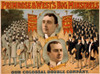 Primrose & West'S Big Minstrels Were Among The Most Successful Of The Later Minstrel Shows. Poster Includes Portraits Of George Primrose And William H. Billy West. 1896. History - Item # VAREVCHISL007EC135