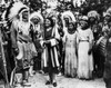 Jim Thorpe And Ann Ross Meet With Native Americans To Protest Black And Mexican Actors Representing Themselves As Native Americans In Films History - Item # VAREVCHBDJITHCS001