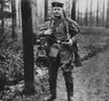 German Soldier With Field Telephone In Northern France During World War 1 History - Item # VAREVCHISL044EC234
