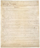 Constitution Of The United States Of America. First Of Four Pages Of The National Archives Copy Created In The Constitutional Convention In 1787. History - Item # VAREVCHISL030EC157
