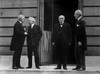 Council Of Four Of The Peace Conference. Leaders Of The Victorious Allies Of World War I At The Hotel Crillon History - Item # VAREVCHISL034EC599