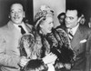 Fbi Director J. Edgar Hoover With Wallace Berry And Lana Turner. At The Mayflower Hotel In Washington History - Item # VAREVCHISL037EC540