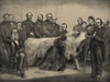 Military Commanders And Cabinet Members Witness Abraham Lincolns Death On April 15 History - Item # VAREVCHISL043EC814