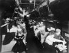 Passengers In An American Pullman Railroad Car In 1905. At The Car'S Rear Are Two African American Pullman Porters. Lc-Usz62-100217 History - Item # VAREVCHISL023EC059