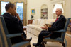 President Barack Obama Meets With Senator Orrin Hatch In The Oval Office. May 5 2010. History - Item # VAREVCHISL027EC053