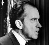 President Richard Nixon In The White House After Giving A Nationally Broadcast Speech History - Item # VAREVCPBDRINICS029