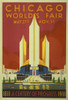 Poster For The 1933 Chicago World'S Fair History - Item # VAREVCHISL035EC872