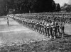California Students Inspection Drill On The University Campus At Berkeley. World War I. Ca. 1917-18. History - Item # VAREVCHISL034EC591
