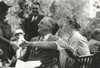 Franklin And Eleanor Roosevelt At A High School Dedication. Hyde Park. Oct. 5 History - Item # VAREVCHISL035EC241