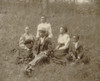 Middle Class African American Family Seated On Lawn In Georgia History - Item # VAREVCHISL009EC274