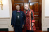 Secretary Of State Hillary Rodham Clinton Meets With Archbishop Desmond Tutu. Oct. 10 History - Item # VAREVCHISL039EC805