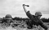 German Troops During The Invasion Of Russia In 1941. One Soldier Is About To Throw A German Hand Grenade History - Item # VAREVCHISL036EC455