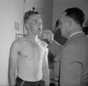New Recruit To The U.S. Army During His Physical Exam. 21 Year Old From West Virginia Is Examined By Army Doctor History - Item # VAREVCHISL036EC146