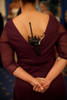 A White House Social Aid Wearing A Radio On The Back Of Her Evening Dress During The State Dinner For Indian Prime Minister Manmohan Singh. Nov. 24 2009. History - Item # VAREVCHISL027EC040