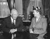 President Eisenhower With Senator Eva Kelley Bowring History - Item # VAREVCHISL039EC006