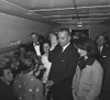 Lyndon Johnson Takes The Oath Of Office After Kennedy'S Assassination. This Full Frame High Resolution Digital Image Reveals Detail Of The Iconic Photograph. L-R Mac Kilduff History - Item # VAREVCHISL033EC942
