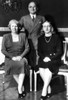 President Harry And Bess Truman And Daughter Margaret. Dec. 12 History - Item # VAREVCCSUA000CS126
