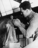 Sculptor Changing The Head Of A Statue Of The Abdicated King Edward Viii Into A Likeness Of King George Vi History - Item # VAREVCHBDCOROEC002