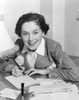 Maureen O'Sullivan Attending To Her Fan Mail Portrait - Item # VAREVCPBDMAOSEC048