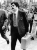 Secret Service Agent Arriving At U.S. District Court With 13 Additional Tapes Of Pres. Richard Nixon'S Watergate Cover-Up History - Item # VAREVCHBDWATECS004