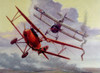 World War I Air Battle With A German Albatros D-3 Attacked By A Canadian Nieuport 17 Piloted By Colonel William Bishop History - Item # VAREVCH4DWOWAEC034